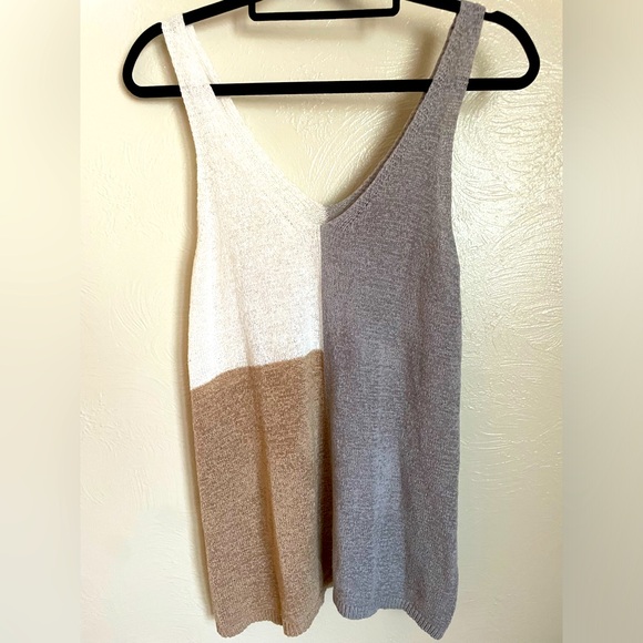 Knit Color Block Tank - Picture 3 of 3